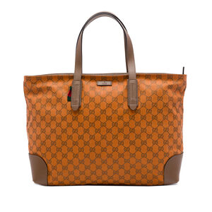 Pre-Loved Gucci GG Canvas Web Tote